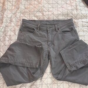Levi's Gray Skinny Jeans for Men